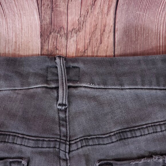 Mother Womens Size 27 High Waisted Looker Dagger Ankle Fray A Lacey Saloon Jeans - Picture 7 of 14